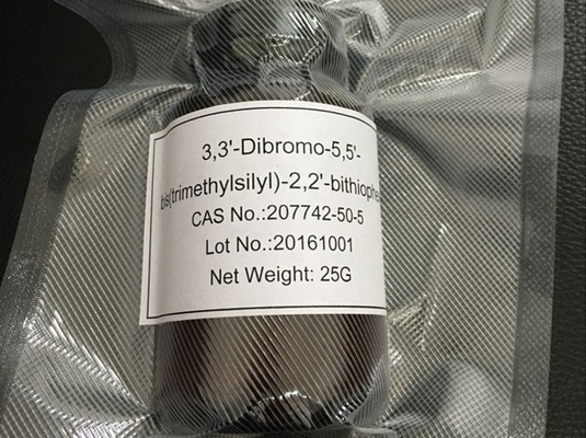3,3'-Dibromo-5,5'-Bis(Trimethylsilyl)-2,2'-Bithiophene CAS 207742-50-5 OPV Materials